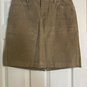 Sonoma Tan Mini Skirt for Casual Work